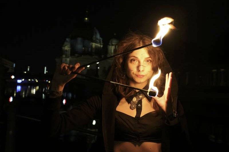 Misty Fire Show