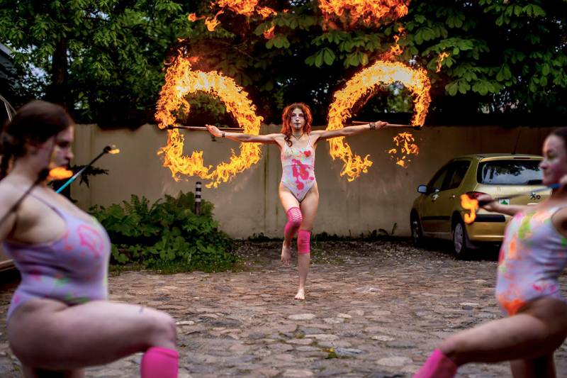 Misty Fire Show