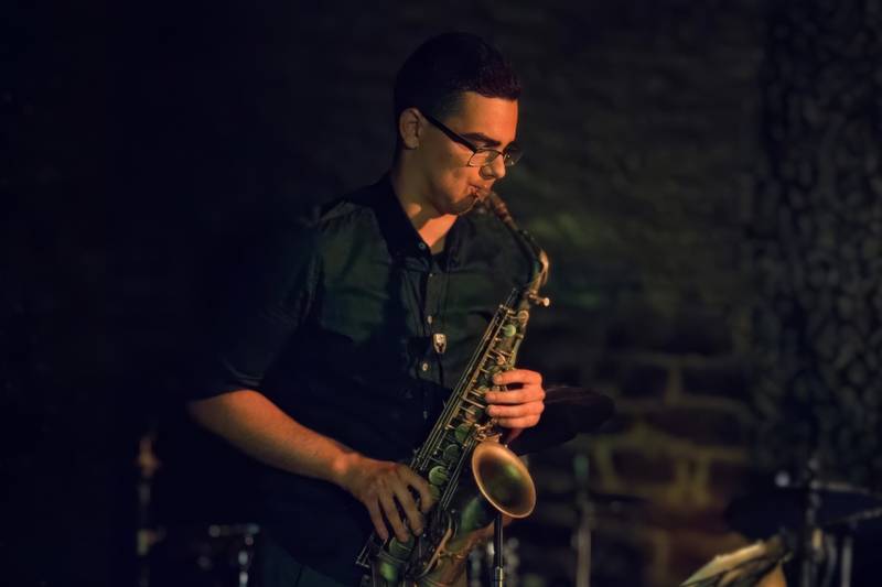 Saksofonist Nikita Korzoun