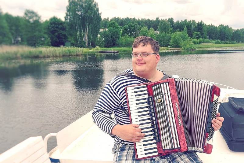 Akordionist Vladimir Karjalainen