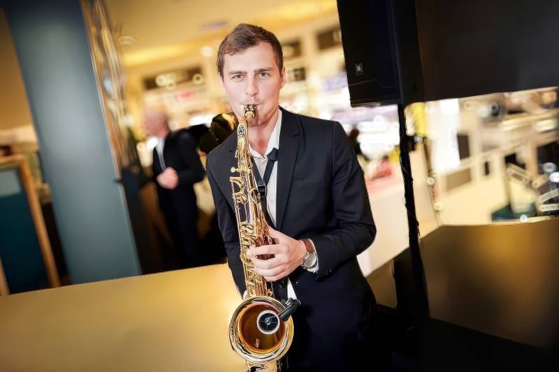 Saksofonist Martin Kuusk